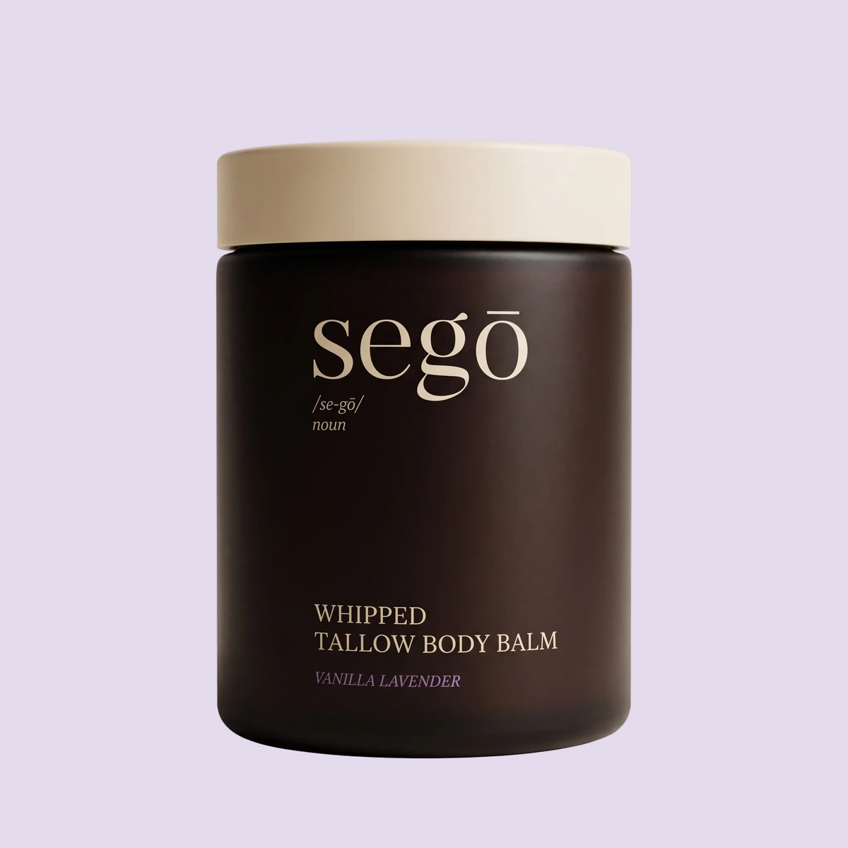 Whipped Tallow Body Balm (Vanilla Lavender)
