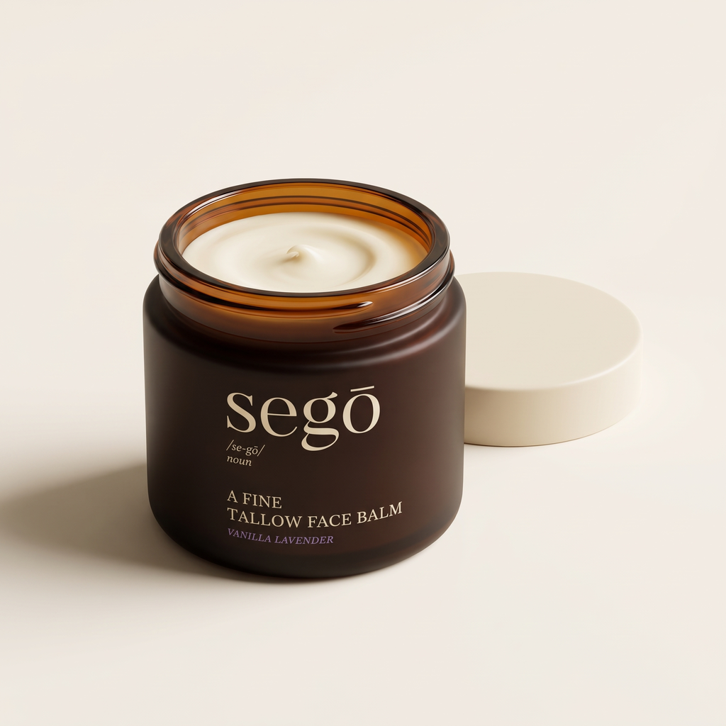 Tallow Face Balm (Vanilla Lavender)